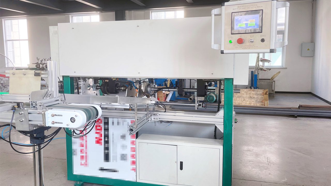 Equipo de expansión de laminado exterior de tubo de papel robusto